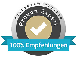 Siegel von ProvenExpert: 100% der Kunden von IT Financial, die eine Bewertung bei Proven Expert geschrieben haben, empfehlen den Service weiter